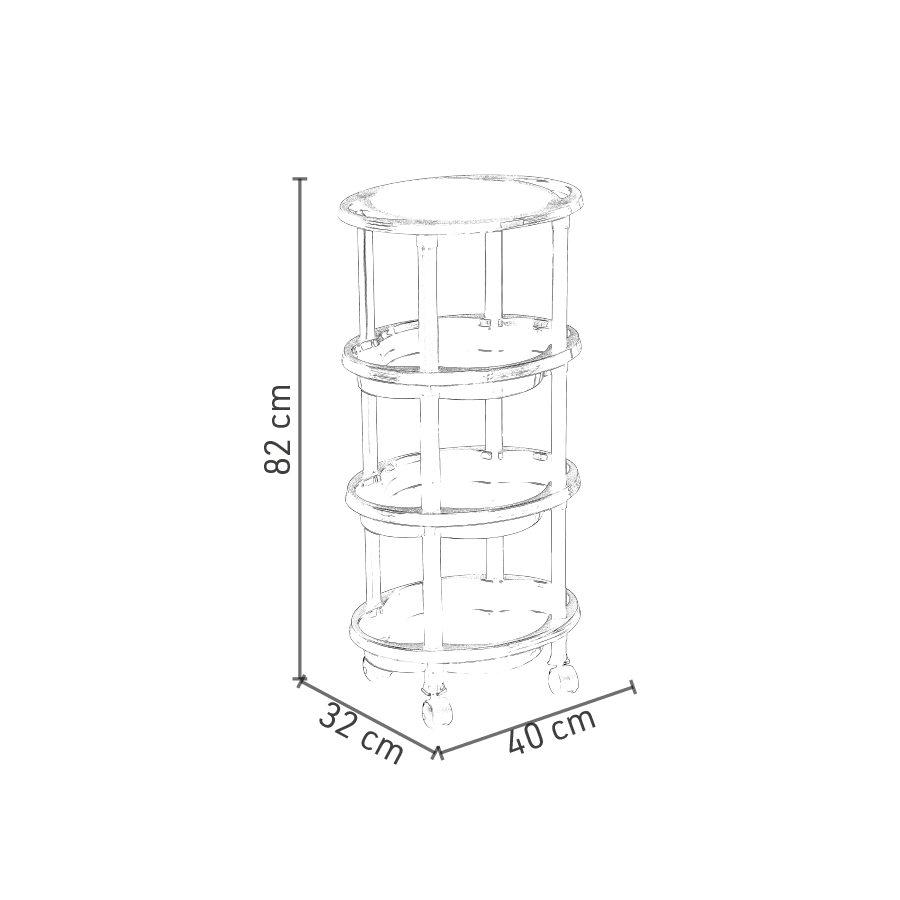 Carros Asistente Clean Rosa