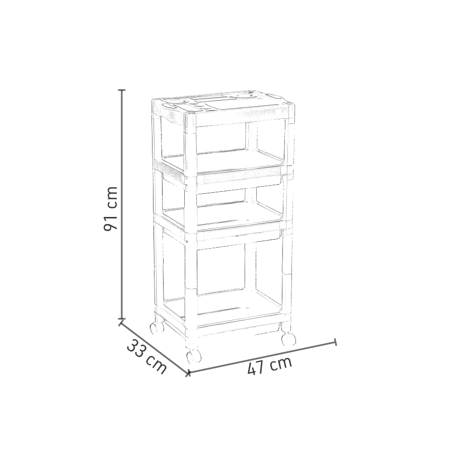 Carros Asistente Júnior Negro