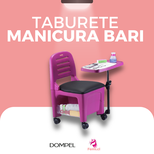 Taburete Manicura Bari