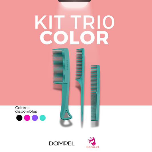Kit Trio Color Turquesa